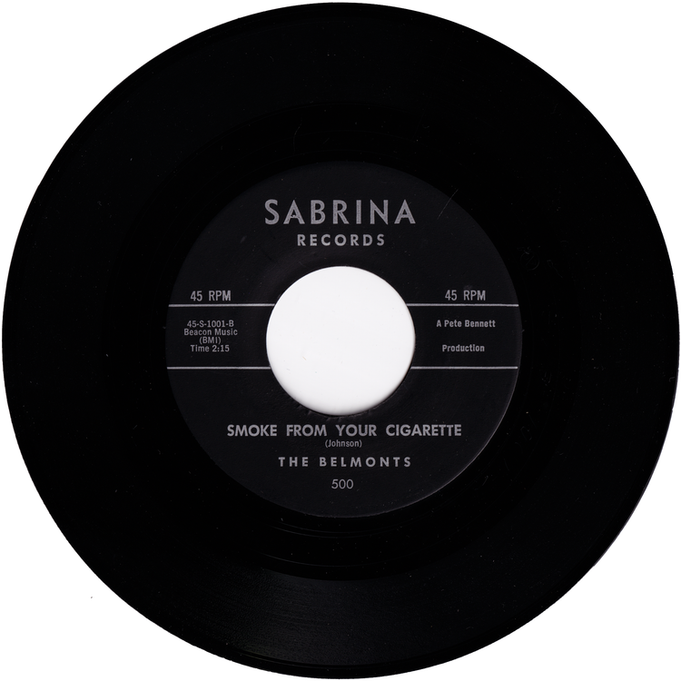 The Belmonts - Tell Me Why / Smoke From Your Cigarette