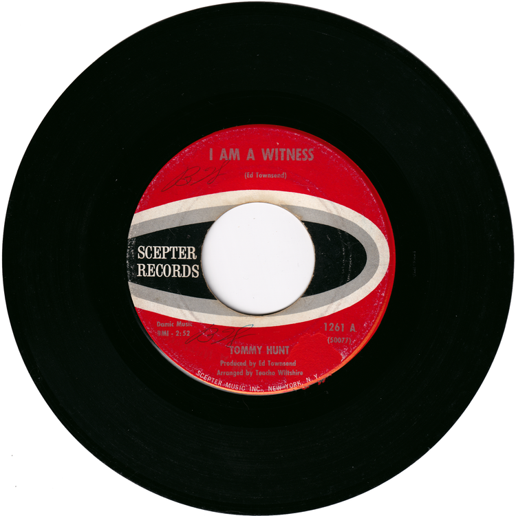 Tommy Hunt - I'm With You / I Am A Witness