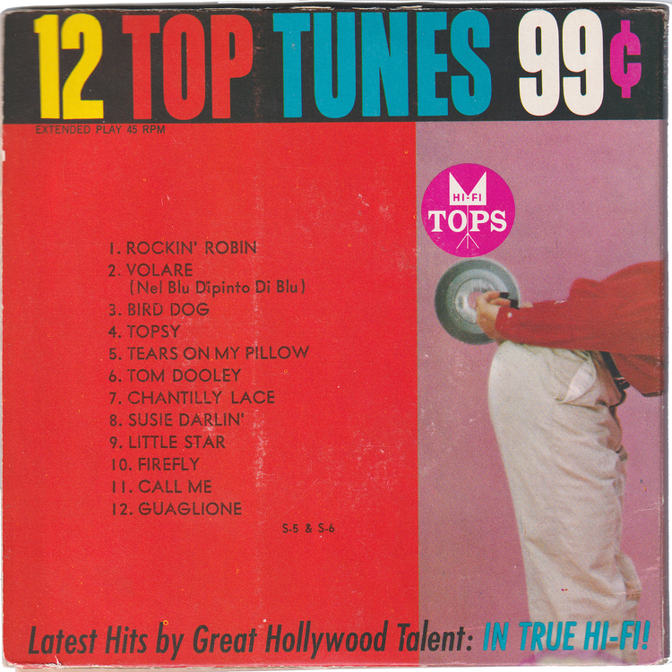 Various - Rockin' Robin / Chantilly Lace / Little Star / Bird Dog+ 8 Songs EP (w/PS)