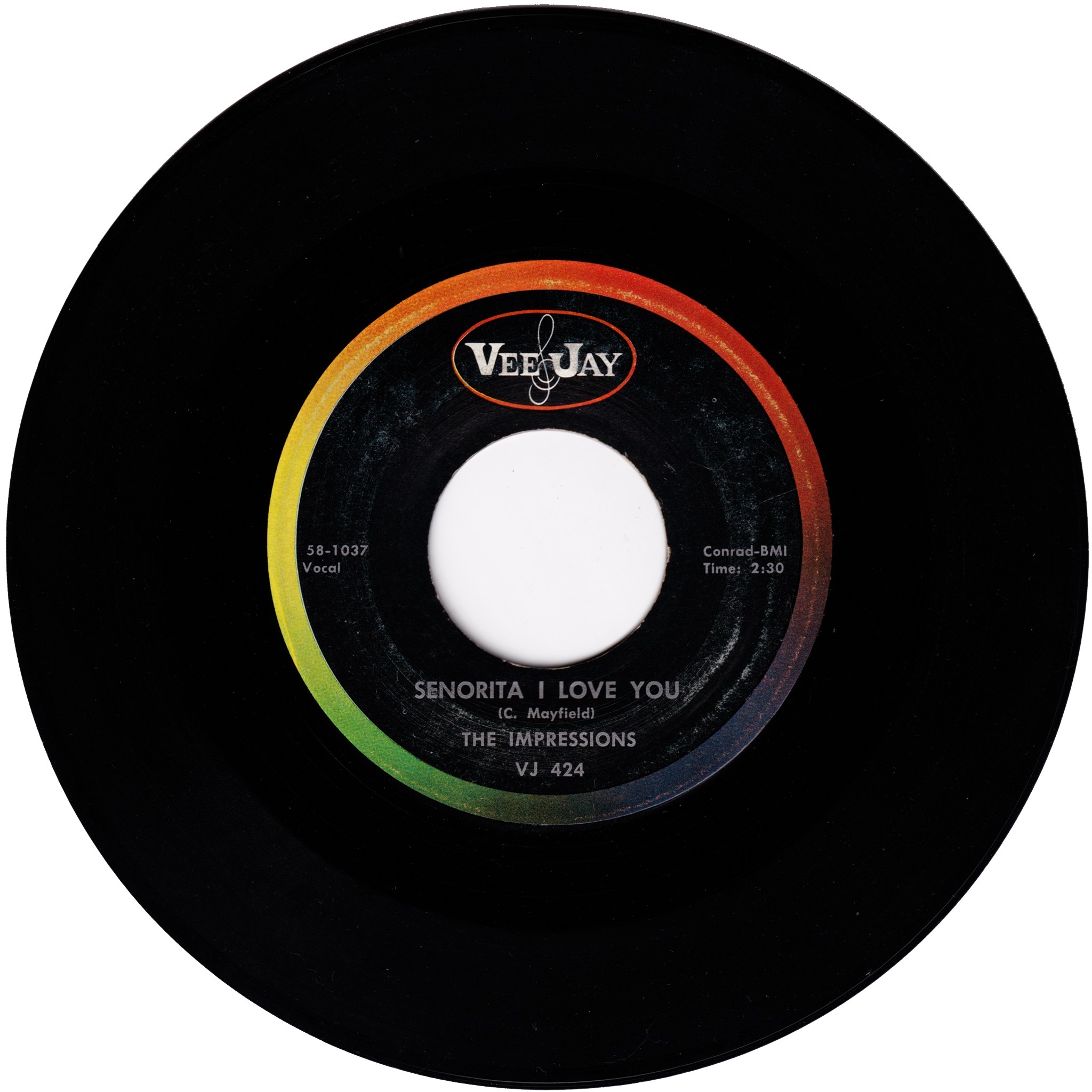 映画サントラ　oui, mais... フィリップ・ロンビ　希少 The Impressions - Senorita I Love You / Say That You Love Me