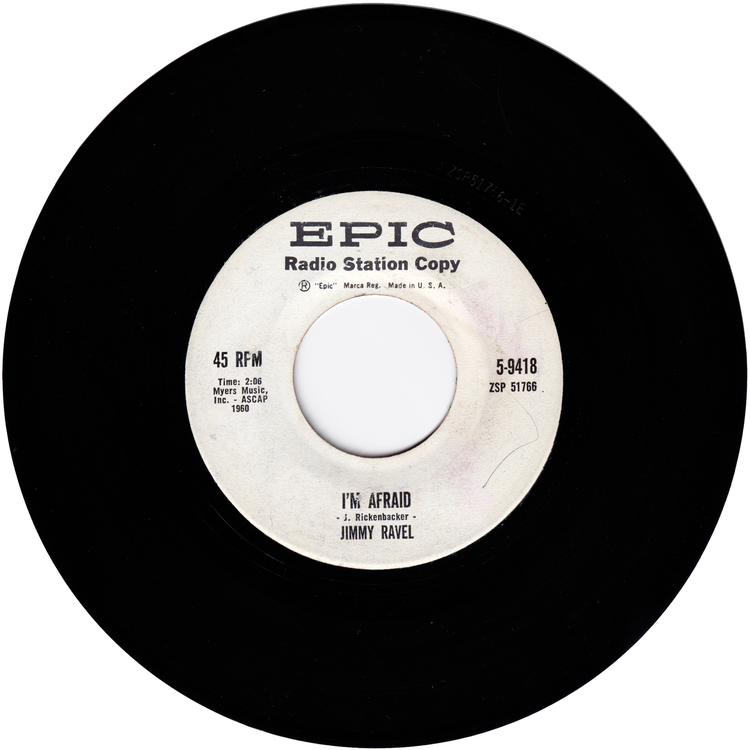 Jimmy Ravel - The Wrong Way / I'm Afraid (Promo)