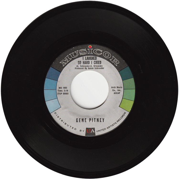 Gene Pitney - (I Wanna) Love My Life Away / I Laughed So Hard Cried