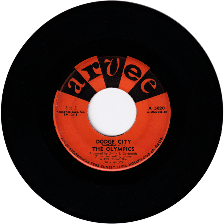 The Olympics - Dance By The Light Of The Moon / Dodge City