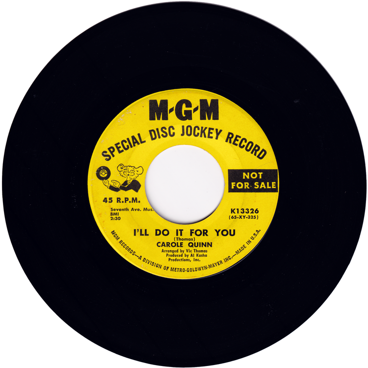 Carole Quinn - Do Those Little Things / I'll Do It For You (Promo)