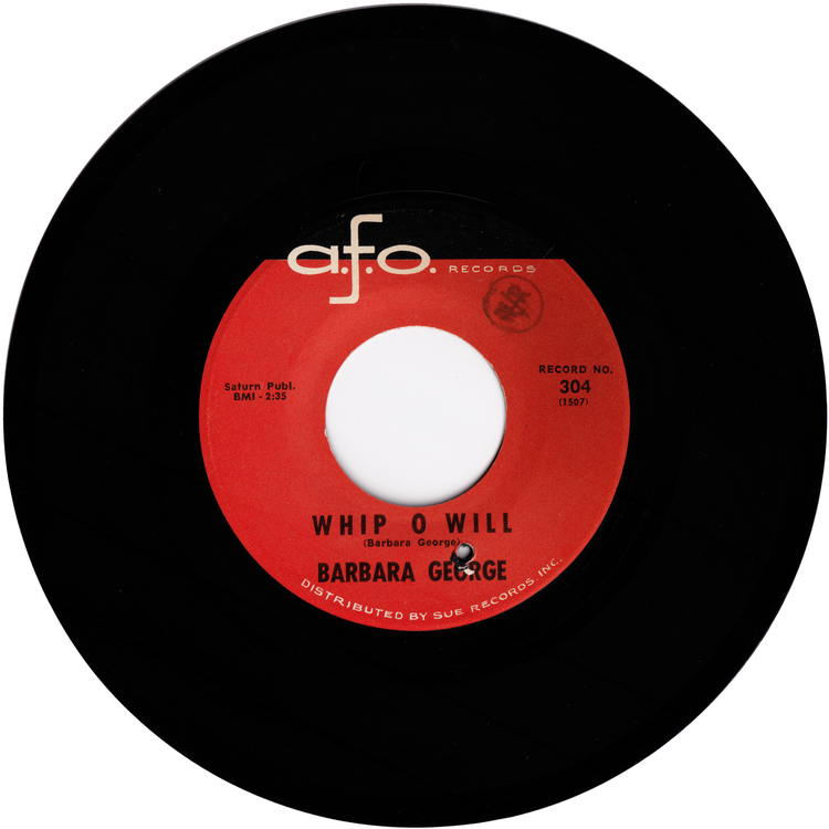 Barbara George - You Talk About Love / Whip O Will