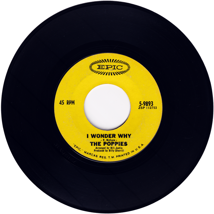 The Poppies - Lullaby Of Love / I Wonder Why