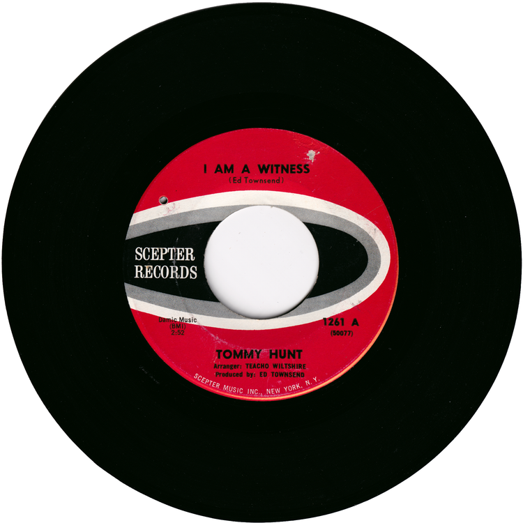 Tommy Hunt - I'm With You / I Am A Witness