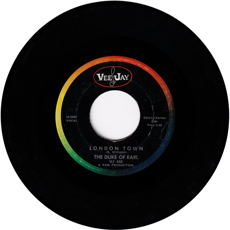 Gene Chandler - Walk On With The Duke / London Town