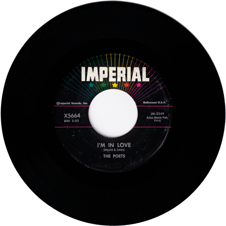 The Poets - Honey Chile / I'm In Love