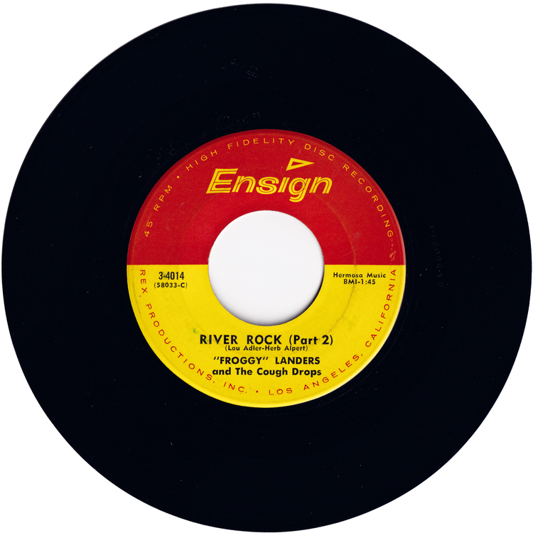 "Froggy" Landers & The Cough Drops - River Rock Part 1 / River Rock Part 2