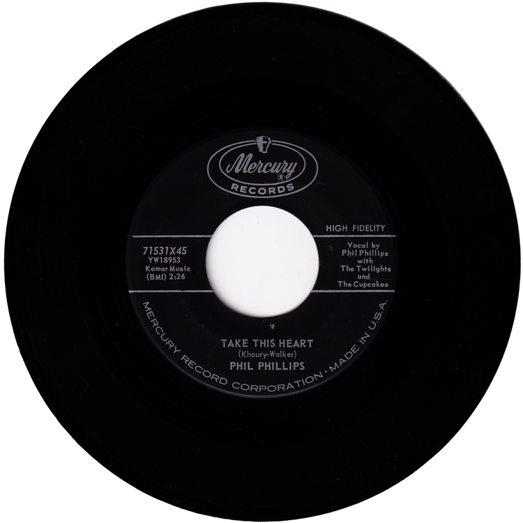 Phil Phillips - Verdie Mae / Take This Heart