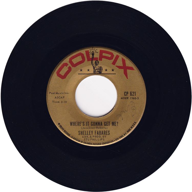 Shelley Fabares - Johnny Angel / Where's It Gonna Get Me?