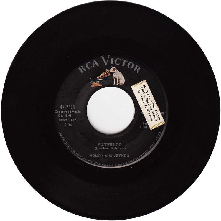 Homer & Jethro - The Battle of Kookamonga / Waterloo