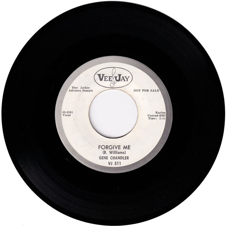Gene Chandler - Check Yourself / Forgive Me (Promo)