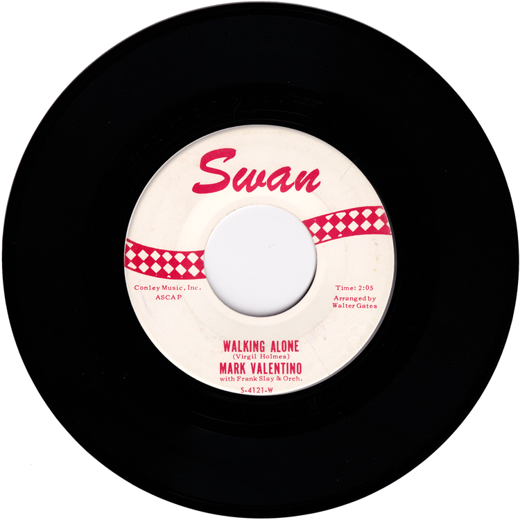 Mark Valentino - The Push & Kick / Walking Alone