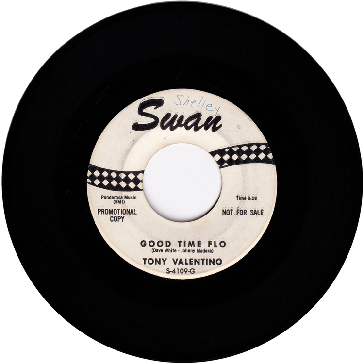 Tony (Mark) Valentino - Good Time Flo / So Right For Saturday Night (Promo)