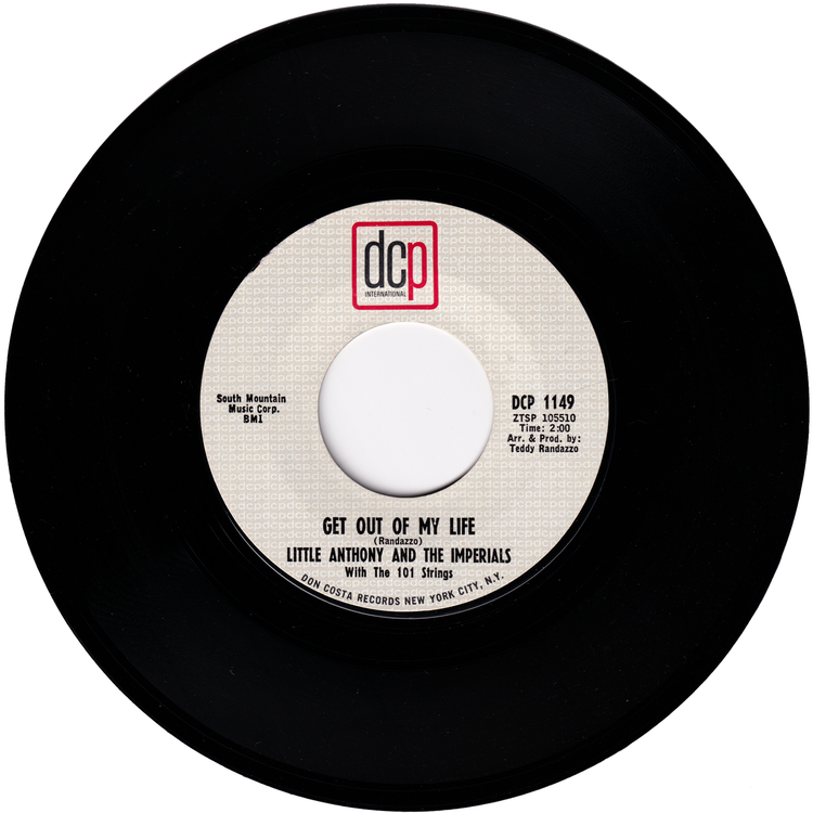 Little Anthony & The Imperials - I Miss You So / Get Out Of My Life