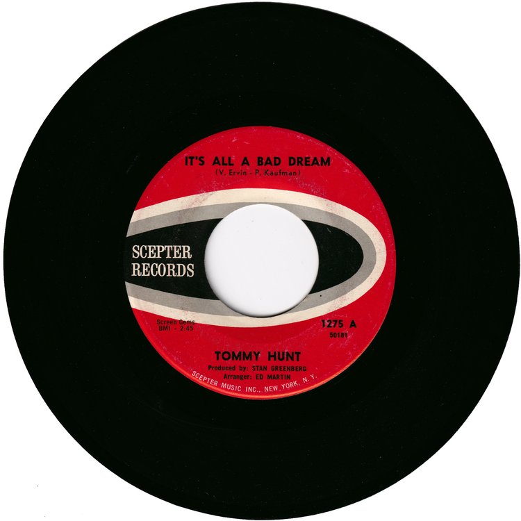 Tommy Hunt - You Made A Man Out Of Me / It's All A Bad Dream