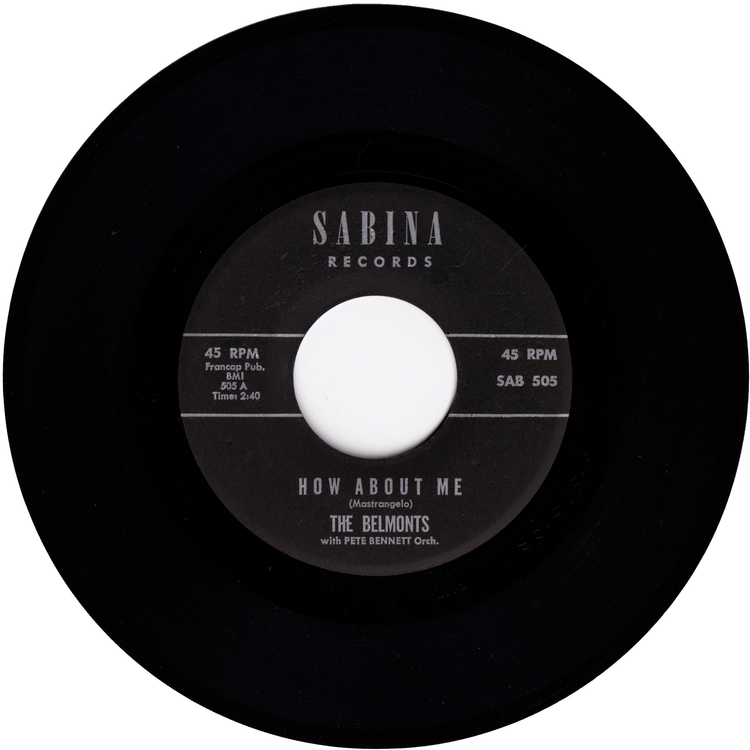 The Belmonts - Come On Little Angel / How About Me