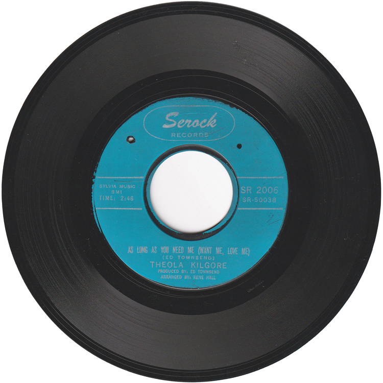 Theola Kilgore - This Is My Prayer / As Long As You Love Me