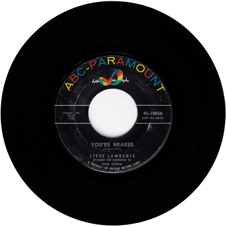 Steve Lawrence - Pretty Blue Eyes / You're Nearer