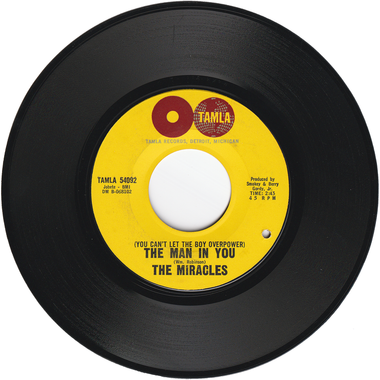 The Miracles - Heartbreak Road / The Man In You