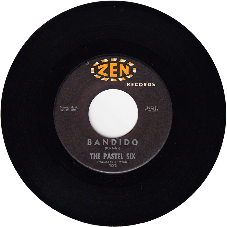 The Pastel Six - The Cinnamon Cinder (It's a Very Nice Dance) / Bandido