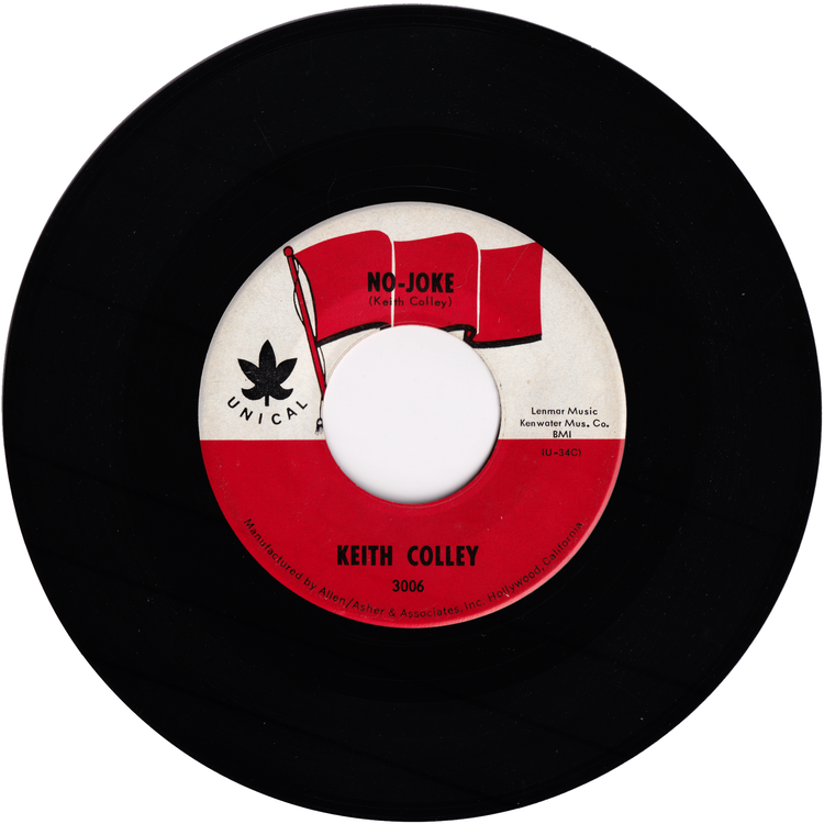 Keith Colley - Enamorado / No-Joke