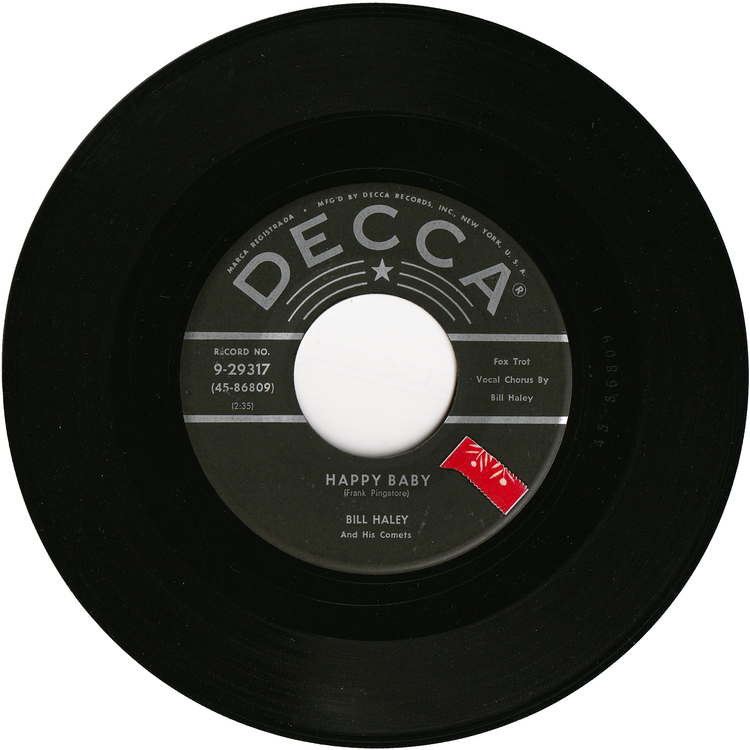 Bill Haley & his Comets - Dim, Dim The Lights / Happy Baby