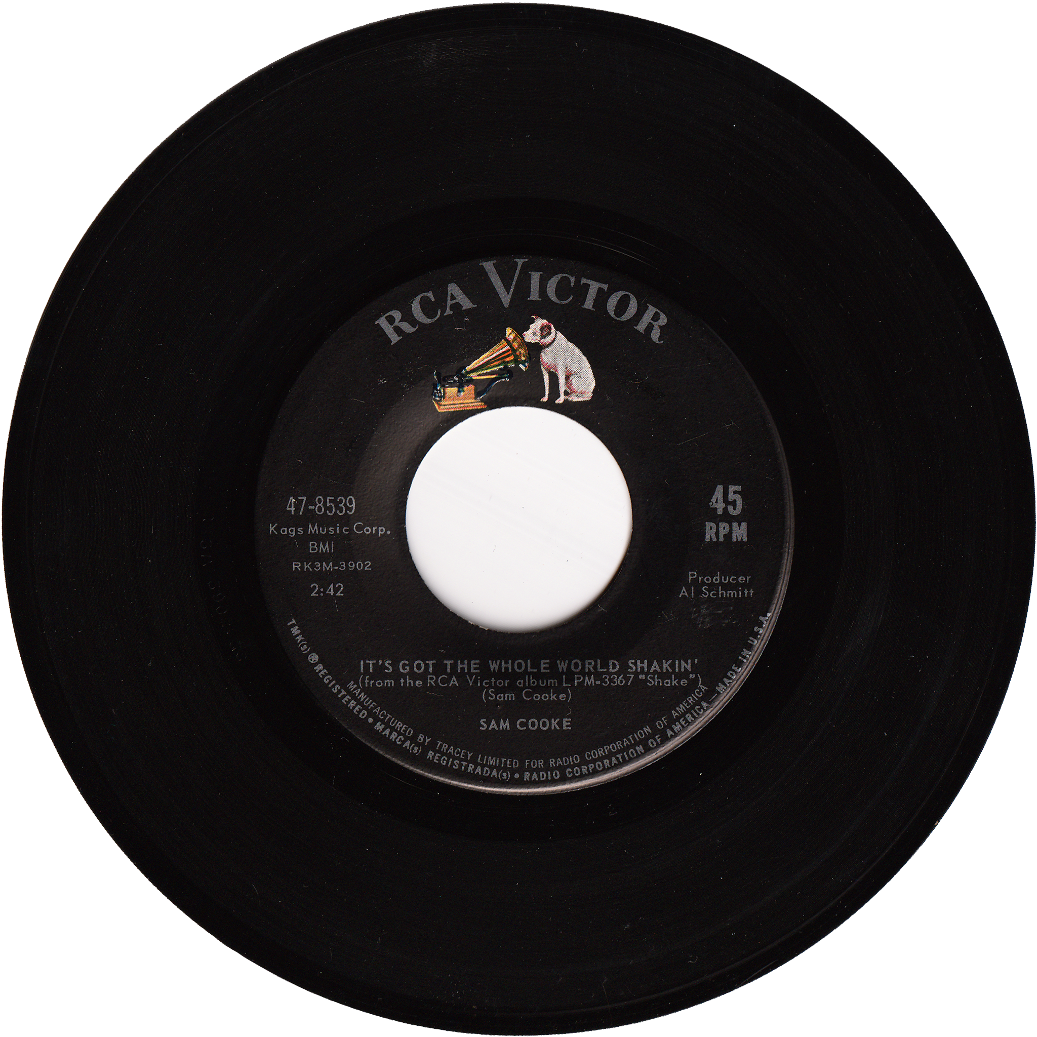 Sam Cooke - It's Got The Whole World Shakin' / Ease My Troublin