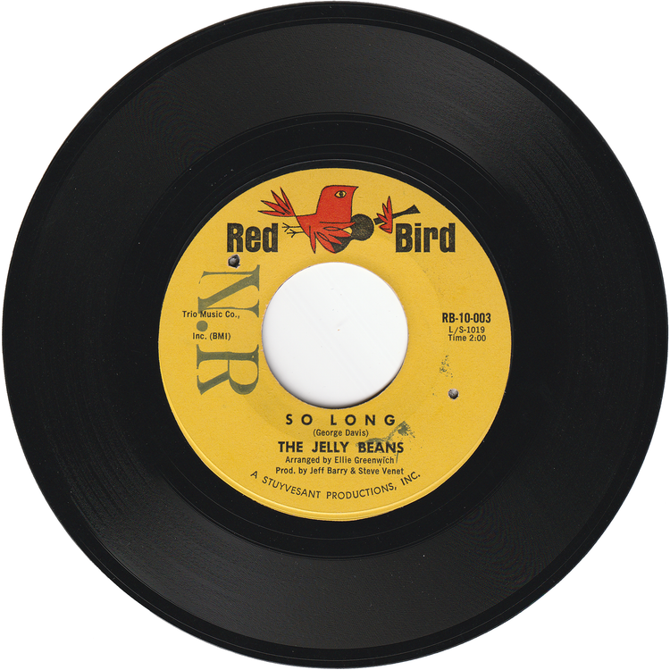 The Jelly Beans - I Wanna Love Him So Bad / So Long