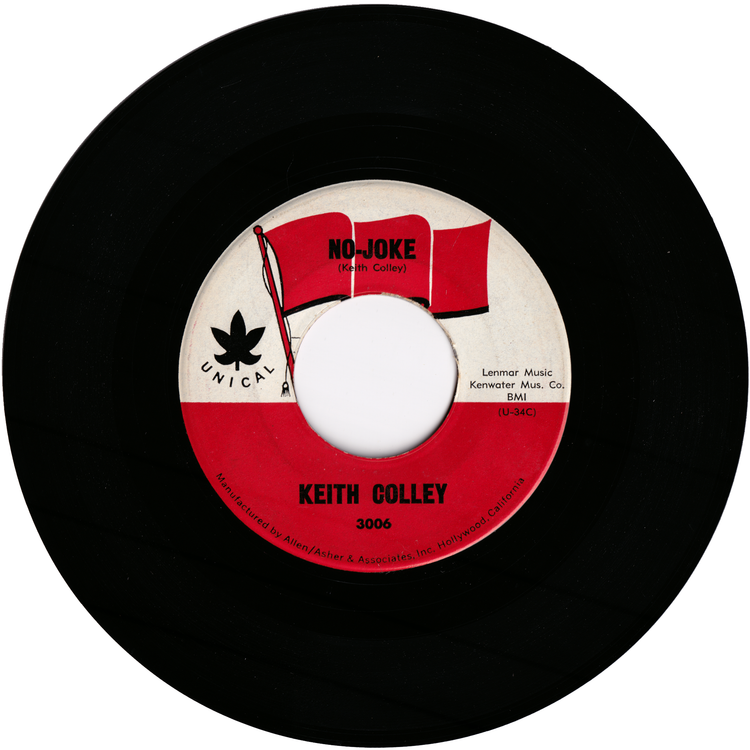 Keith Colley - Enamorado / No-Joke