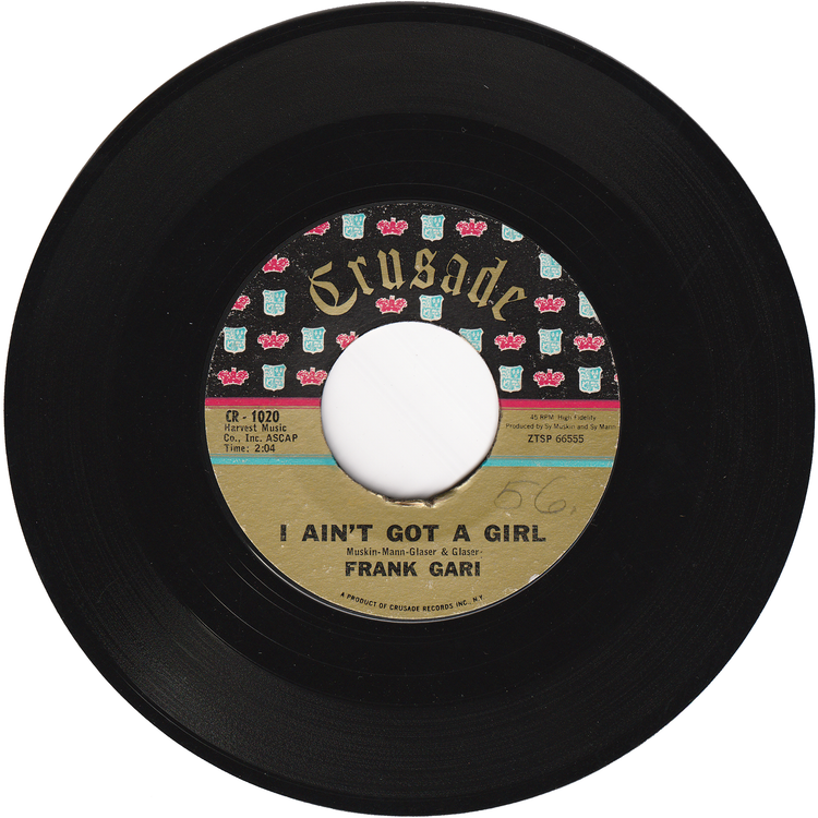 Frank Gari - Utopia / I Ain't Got A Girl