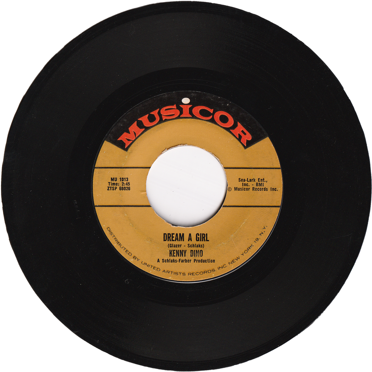 Kenny Dino - Your Ma Said You Cried In Your Sleep Last Night / Dream A Girl