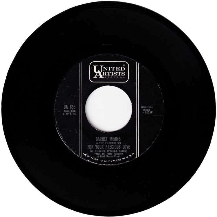 Garnet Mimms & The Enchanters - Baby Don't You Weep / For Your Precious Love