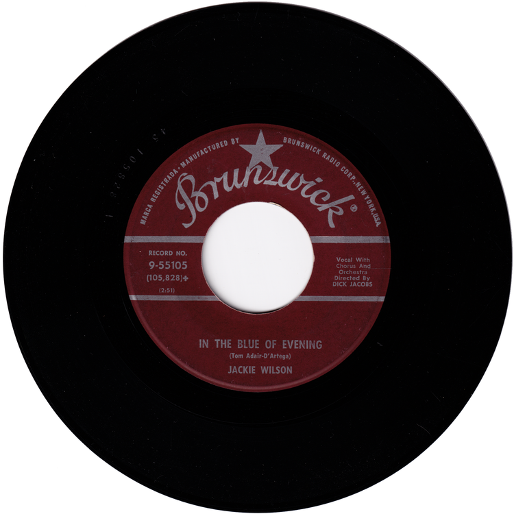 Jackie Wilson - Lonely Teardrops / In The Blue Of Evening