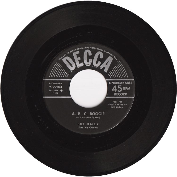 Bill Haley & his Comets - Shake, Rattle & Roll / A. B. C. Boogie (1st.press)