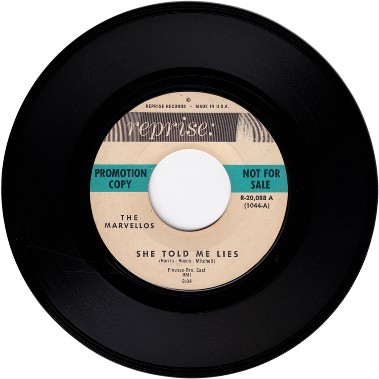 The Marvellos - Salty Sam / She Told Me Lies (Promo)