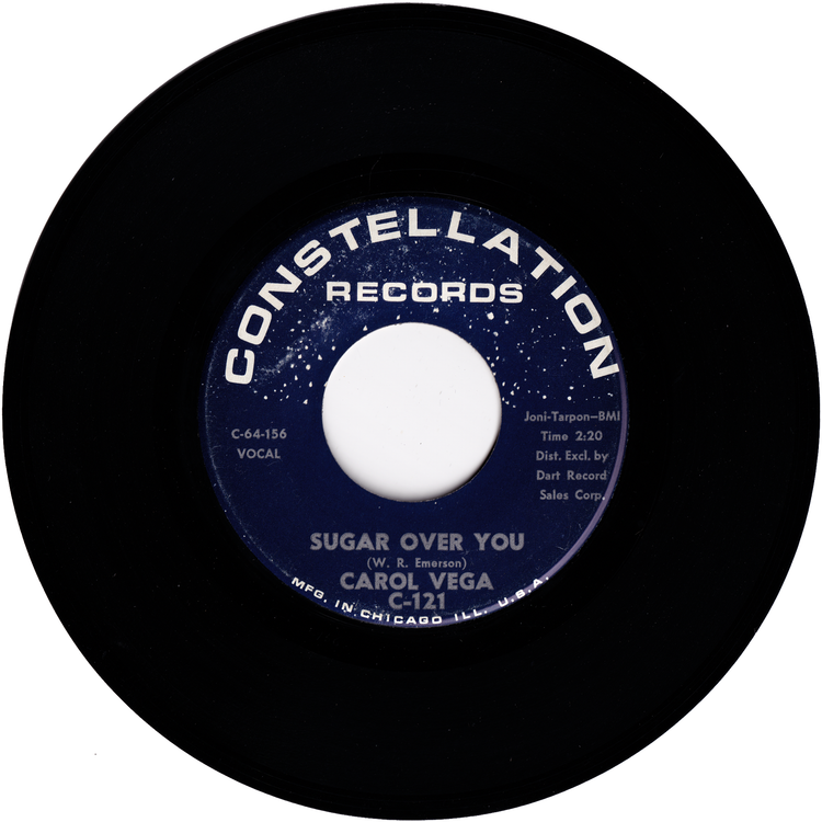 Carol Vega - I Need You Around / Sugar Over You