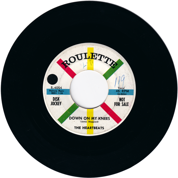 The Heartbeats - I Found A Job / Down On My Knees (Promo)