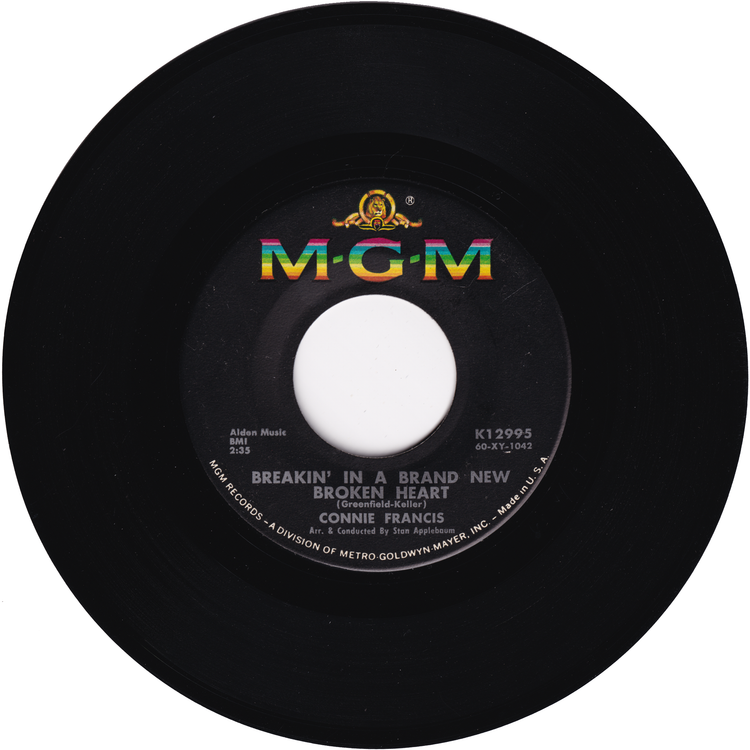 Connie Francis - Someone Else's Boy / Breakin' In A Brand New Broken Heart