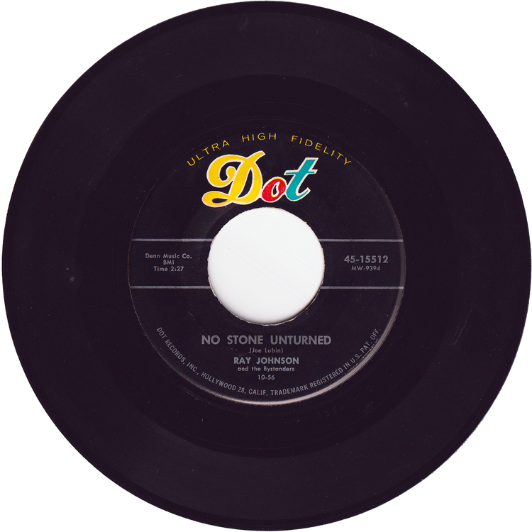 Ray Johnson - Love A La Mode / No Stone Unturned