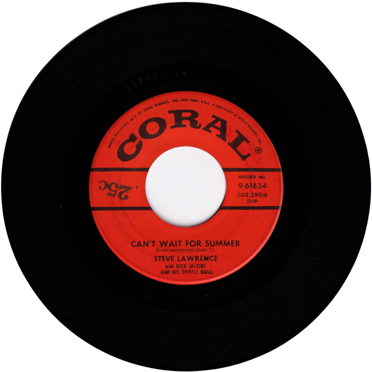 Steve Lawrence - Fabulous / Can't Wait For Summer