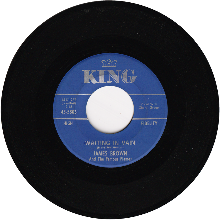 James Brown & The Famous Flames - Signed, Sealed, And Delivered / Waiting In Vain