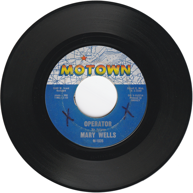 Mary Wells - Two Lovers / Operator