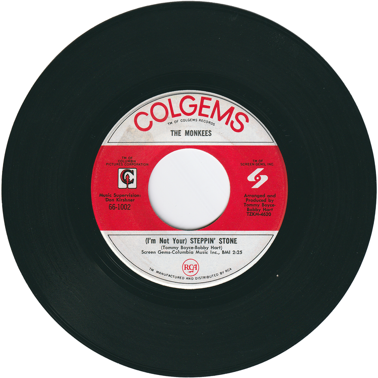 The Monkees - I'm A Believer / (I'm Not Your) Steppin' Stone