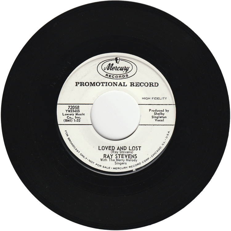 Ray Stevens - Santa Claus Is Watching You / Loved & Lost (Promo)