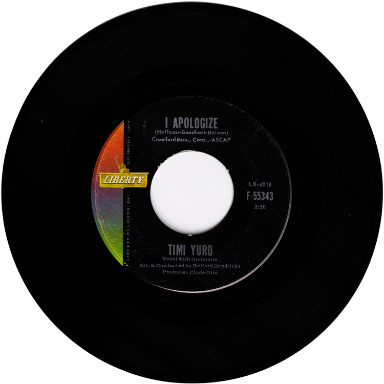 Timi Yuro - Hurt / I Apologize