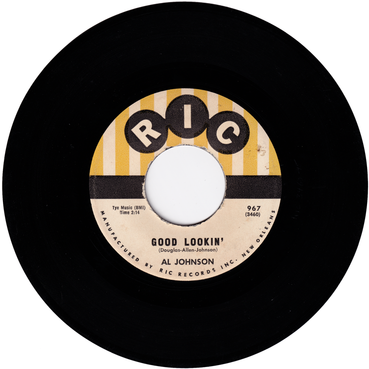 Al Johnson - Carnival Time / Good Lookin' (RIC label)