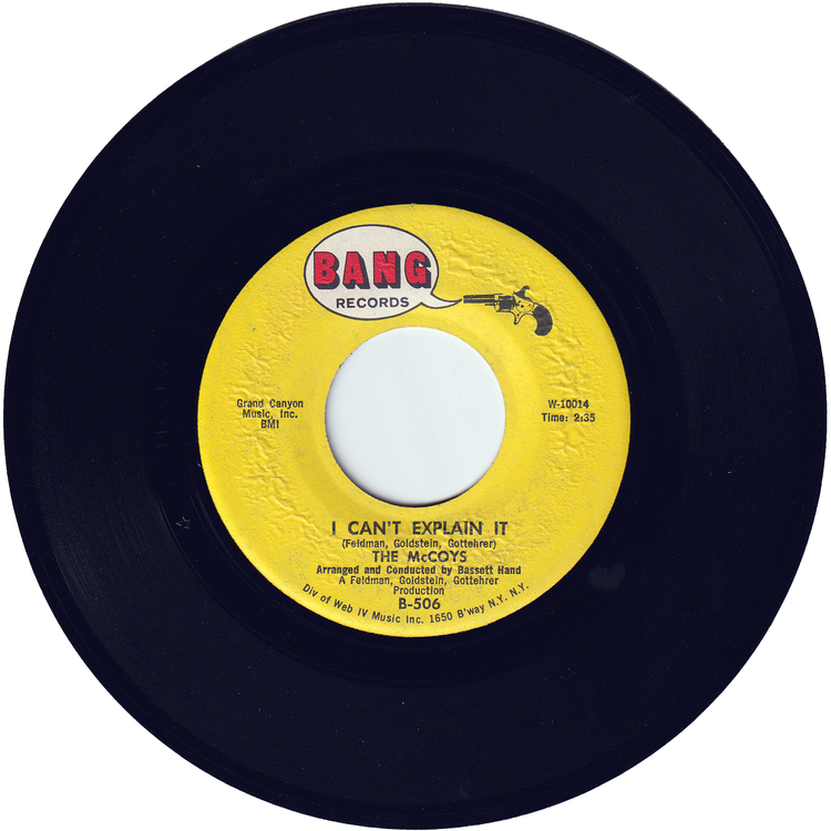The McCoys - Hang On Sloopy / I Can't Explain It